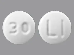 lisinopril 30 mg tablet