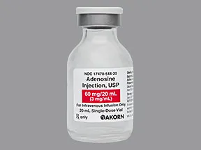 adenosine (diagnostic) 3 mg/mL intravenous solution