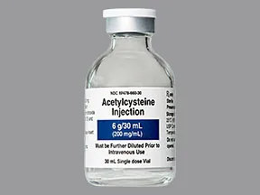 acetylcysteine 200 mg/mL (20 %) intravenous solution