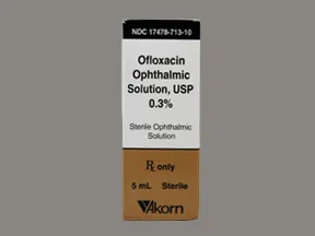 ofloxacin 0.3 % eye drops