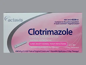 clotrimazole vaginal cream actavis applicator side effects drugs treatment walmart