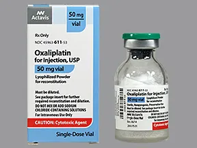 oxaliplatin 50 mg intravenous solution