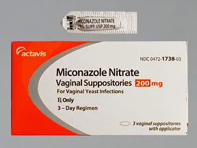 Miconazole-3 200 mg vaginal suppository