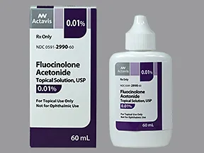 fluocinolone 0.01 % topical solution