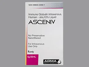 Asceniv 10 % intravenous solution