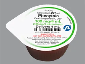 phenytoin 100 mg/4 mL oral suspension