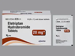 eletriptan 20 mg tablet