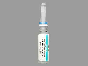 tetracaine HCl (PF) 1 % (10 mg/mL) injection solution