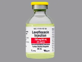 levofloxacin 25 mg/mL intravenous solution