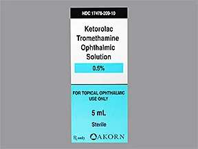 ketorolac 0.5 % eye drops