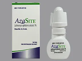 AzaSite 1 % eye drops
