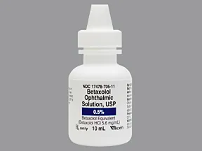 betaxolol 0.5 % eye drops