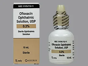 ofloxacin 0.3 % eye drops