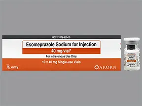 esomeprazole sodium 40 mg intravenous solution