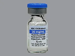 hydralazine 20 mg/mL injection solution
