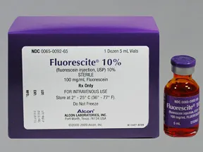 Fluorescite 500 mg/5 mL (10 %) intravenous solution
