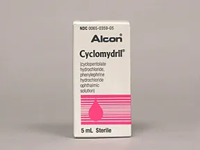 Cyclomydril 0.2 %-1 % eye drops
