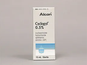 Cyclogyl 0.5 % eye drops