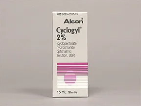 Cyclogyl 2 % eye drops