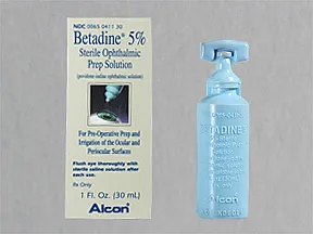 Betadine Ophthalmic Prep 5 % solution
