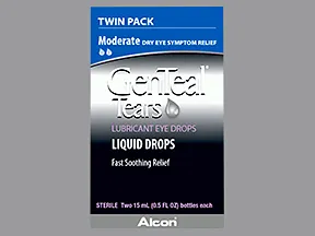 GenTeal Tears Moderate 0.1 %-0.3 %-0.2 % eye drops