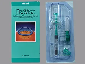 Provisc 10 mg/mL intraocular syringe