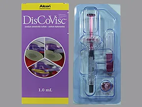 DisCoVisc 40 mg-17 mg/mL intraocular syringe