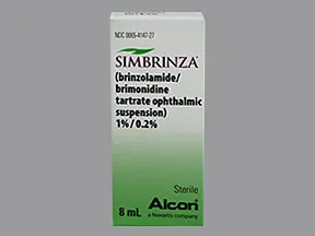 Simbrinza 1 %-0.2 % eye drops,suspension