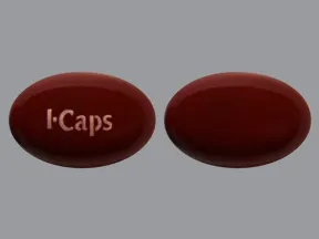 ICaps AREDS 4,296 mcg-226 mg-90 mg capsule