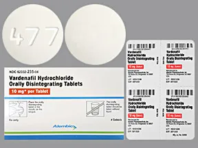 vardenafil 10 mg disintegrating tablet