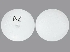 This medicine is a white, round, coated, tablet imprinted with 