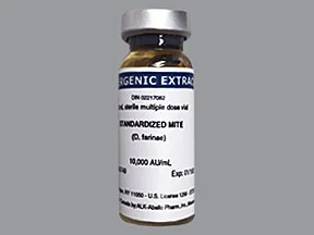 allergenic extract-mite,D.farinae 10,000 unit/mL injection solution