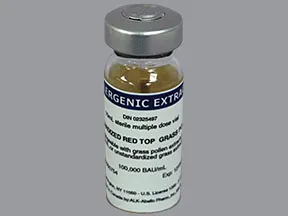 allergen extract,grass pollen-redtop 100,000 BAU/mL injection solution