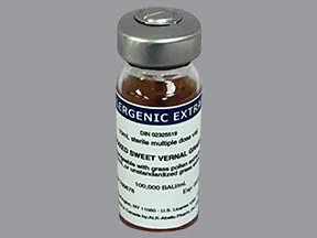 standard grass pollen-sweet vernal 100,000 BAU/mL injection solution
