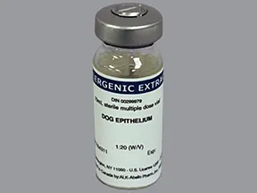 allergenic extract-dog epithelium 1:20 injection solution