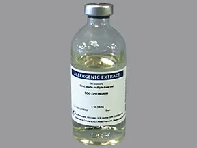 allergenic extract-dog epithelium 1:10 injection solution