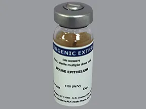 allergenic extract-mouse epithelium 1:20 injection solution