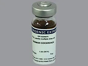 allergenic extract-German cockroach 1:20 injection solution