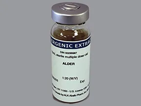 allergenic extract-tree pollen-alder white 1:20 injection solution