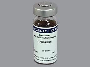 allergenic extract-weed pollen-cocklebur injection