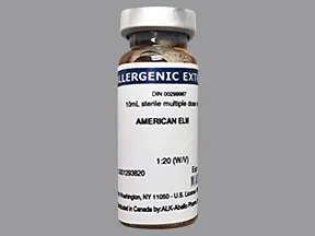 allergenic extract tree pollen-American Elm 1:20 injection solution
