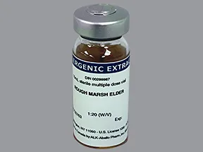 allergenic extract-true marsh elder pollen 1:20 injection solution