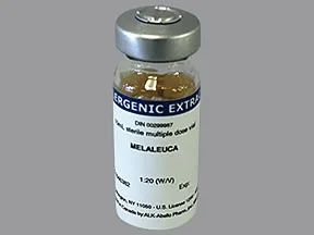allergenic extract-tree pollen-melaleuca 1:20 injection solution