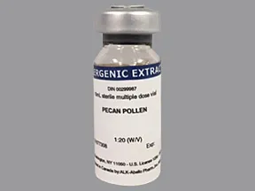 allergenic extract-tree pollen, pecan 1:20 injection solution