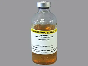 allergenic extract-quack grass pollen 1:10 injection solution
