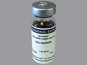 allergenic extract-weed pollen-tall ragweed 1:20 injection solution