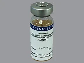 allergenic extract-food-almond 1:10 percutaneous solution