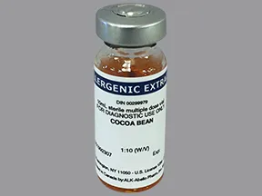 allergenic extract-food-cocoa 1:10 percutaneous solution