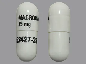 Macrodantin 25 mg capsule