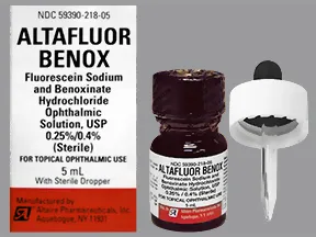 Altafluor Benox 0.25 %-0.4 % eye drops